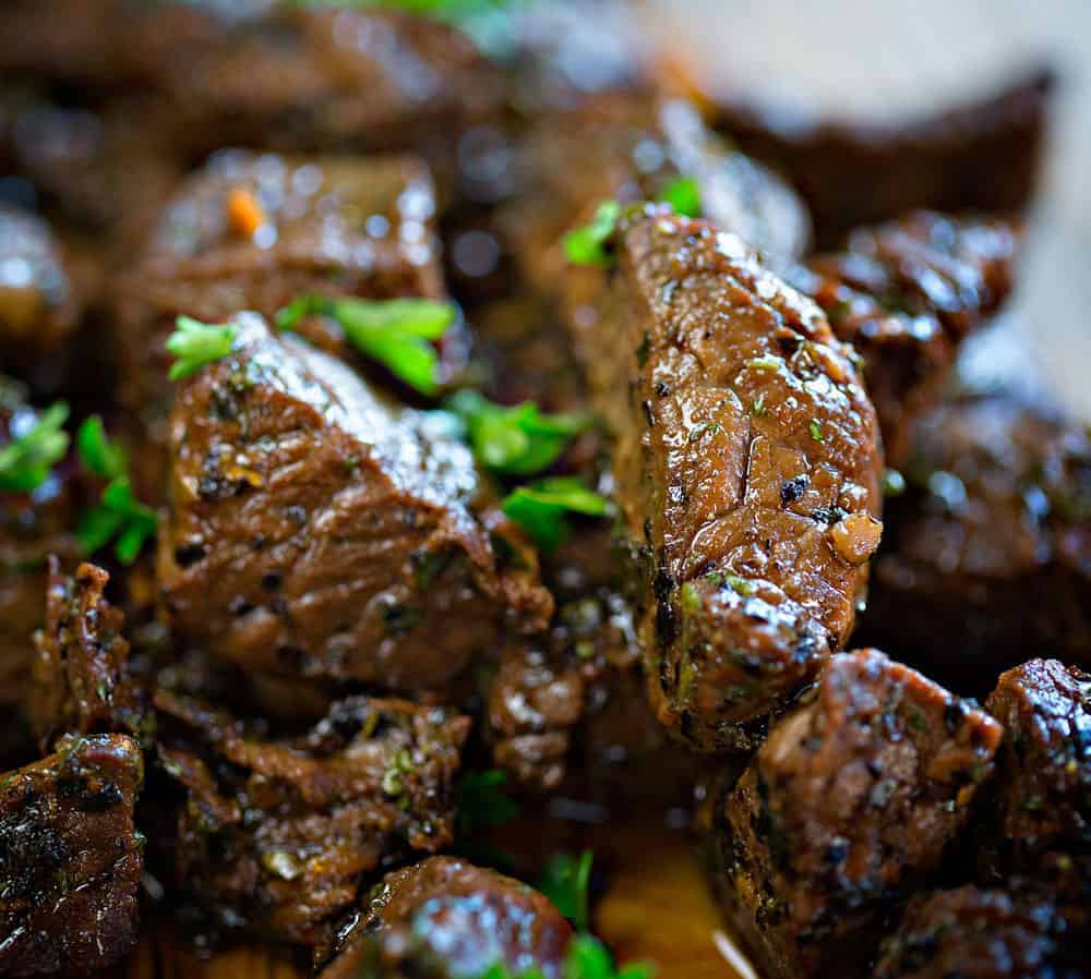 Blackstone Steak Bites