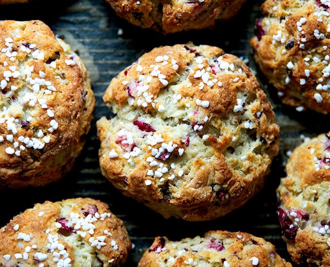 Cranberry-scones