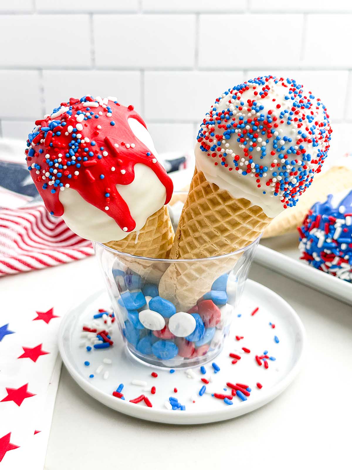 Ice Cream Cone Cake Pops