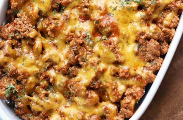 KETO CHEESEBURGER CASSEROLE