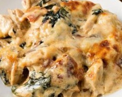 Keto Chicken Cheese Bake