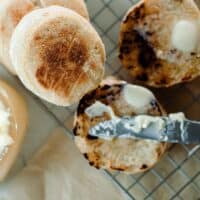 Sourdough English Muffins