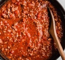 Homemade Meat Sauce