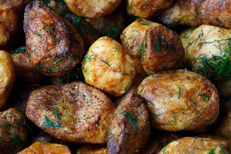 AIR FRYER BAKED POTATO