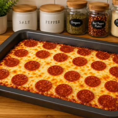 Gluten Free Low Carb Pizza Casserole