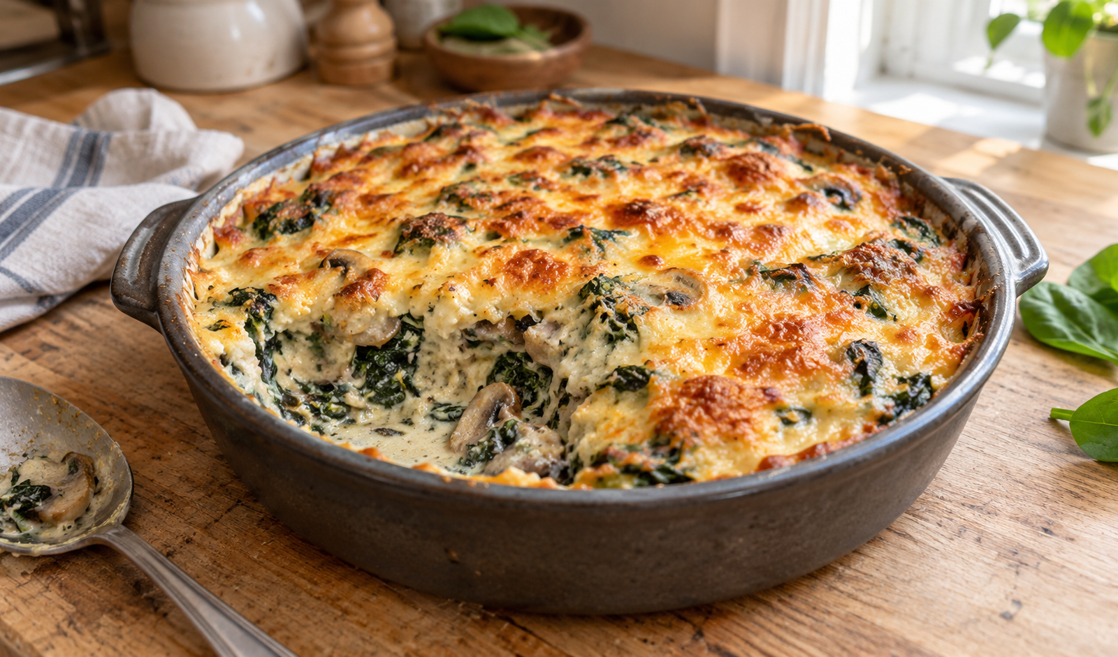 Keto-Friendly Chicken and Cheese Bake