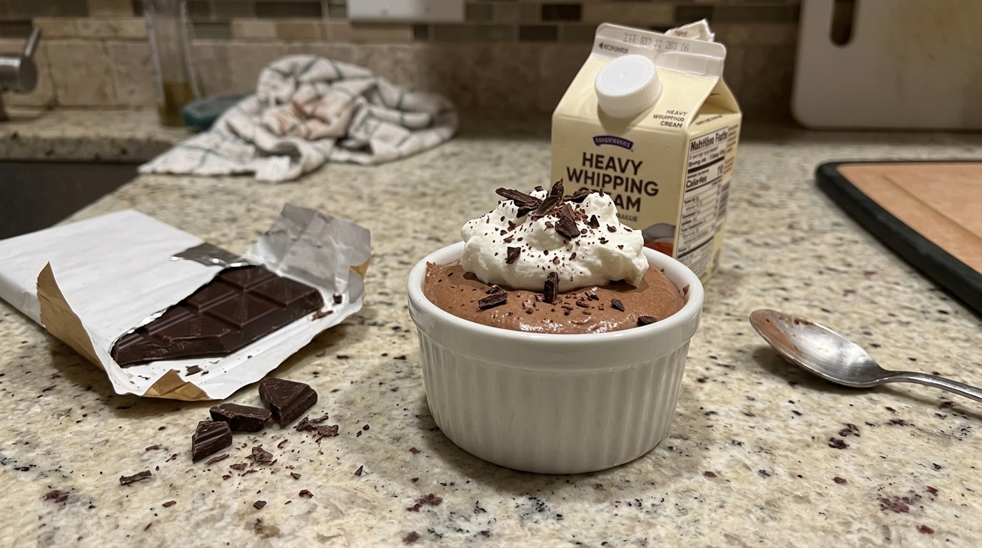 High-Protein Cottage Cheese Chocolate Mousse