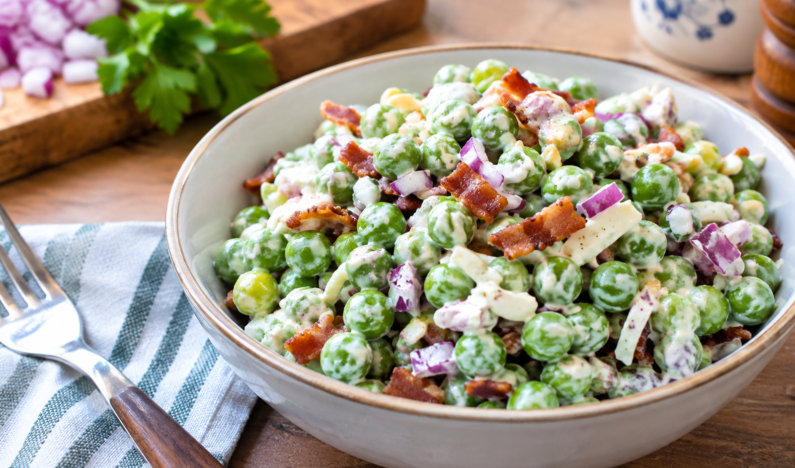 Bacon–Pea Salad