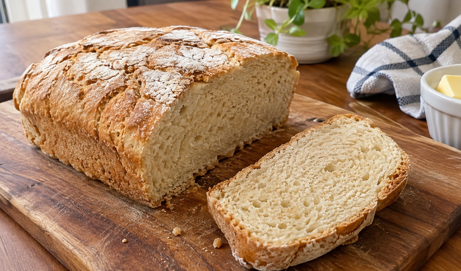 No-Knead Gluten-Free Bread