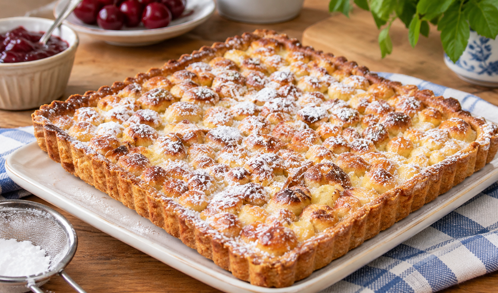 Thermomix Salted Caramel Macadamia Tart
