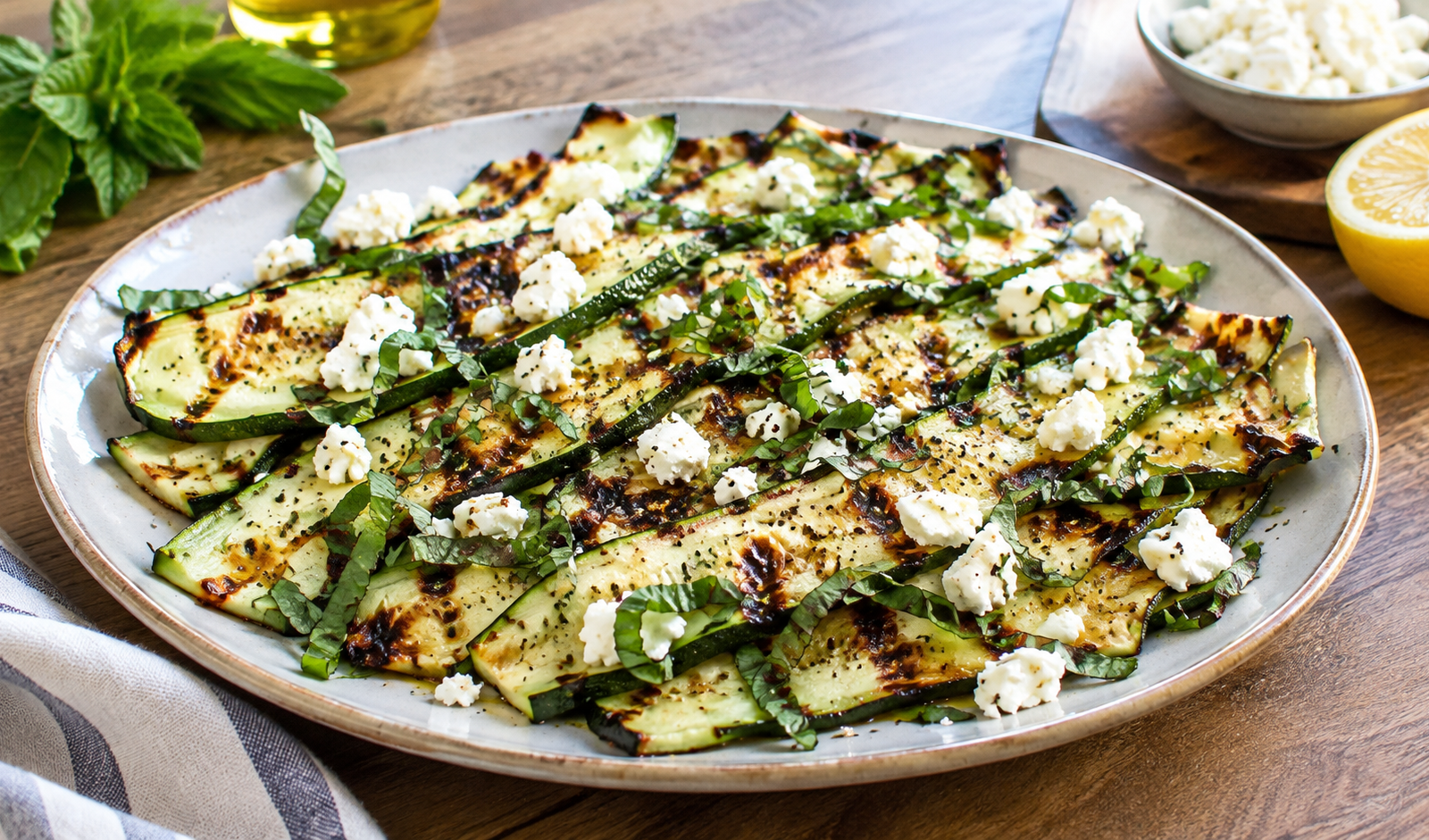 Zucchini and Goat Cheese Stick Recipe