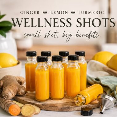 lemon ginger turmeric shot