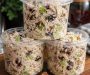 Healthy cranberry pecan chicken salad